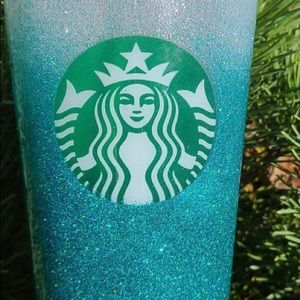 Ombré Starbucks glitter 24 oz tumbler